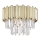 Zuma Line - Crystal ceiling light 5xE14/40W/230V gold