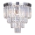 Zuma Line - Crystal ceiling light 5xE14/40W/230V shiny chrome