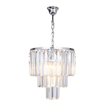 Zuma Line - Crystal chandelier on a chain 4xE14/40W/230V