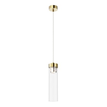 Zuma Line - Crystal chandelier on a string 1xG9/28W/230V brass