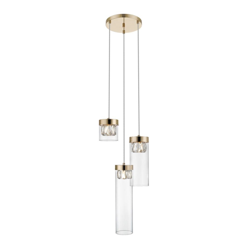 Zuma Line - Crystal chandelier on a string 3xG9/28W/230V