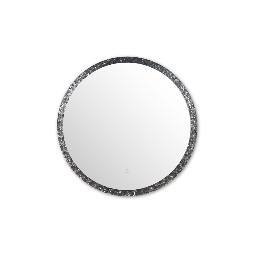 Zuma Line - LED Bathroom wall mirror with a backlight LED/24W/230V 3000/4000/6000K d. 60 cm IP44 shiny chrome