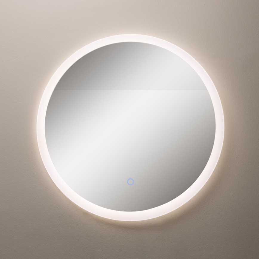 Zuma Line - LED Backlit Bathroom Wall Mirror, 24W/230V, 3000/4000/6000K, Ø 60 cm, IP44