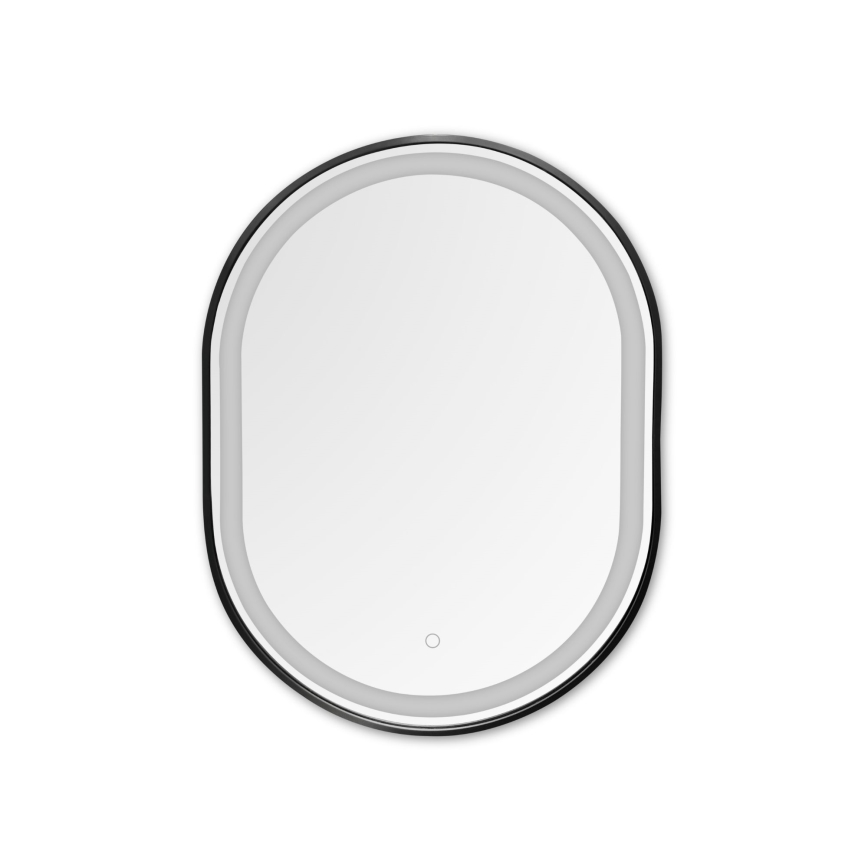 Zuma Line - LED Bathroom wall mirror with a backlight LED/24W/230V 3000/4000/6000K 70x50 cm IP44 black