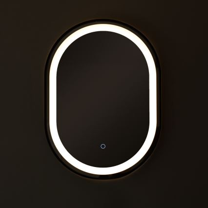 Zuma Line - LED Bathroom wall mirror with a backlight LED/24W/230V 3000/4000/6000K 70x50 cm IP44 black