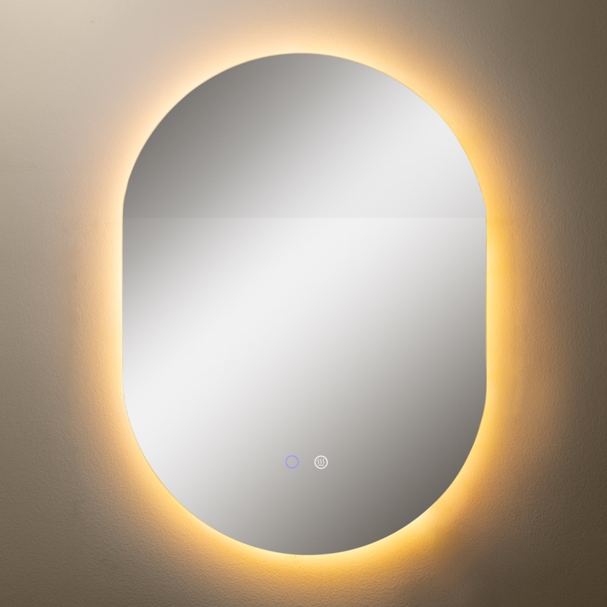 Zuma Line - LED Bathroom heated wall mirror with a backlight LED/24W/230V 3000/4000/6000K 70x50 cm IP44