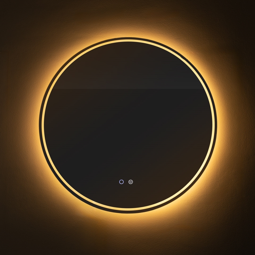 Zuma Line - LED Bathroom heated wall mirror with a backlight LED/24W/230V 3000/4000/6000K d. 80 cm IP44
