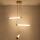 Zuma Line - Dimmable LED cable pendant light LED/64W/230V 2700-6500K gold + remote control