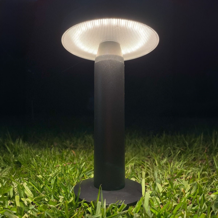 Zuma Line - LED Dimmable solar rechargeable table lamp LED/2W/2000 mAh IP44 black