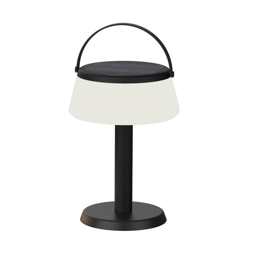 Zuma Line - LED Dimmable solar rechargeable table lamp LED/2,2W/2000 mAh IP44 black