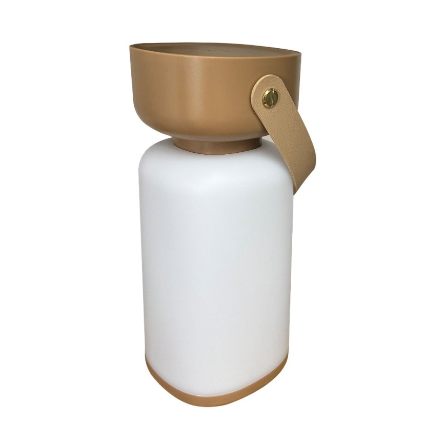 Zuma Line - LED Dimmable rechargeable table lamp LED/3W/1200 mAh 3000/4000/6500K IP44 brown