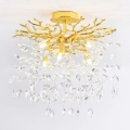 Zuma Line - Flush-mount chandelier 6xG9/3.5W/230V Ø 50 cm gold
