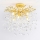 Zuma Line - Flush-mount chandelier 6xG9/3.5W/230V Ø 50 cm gold
