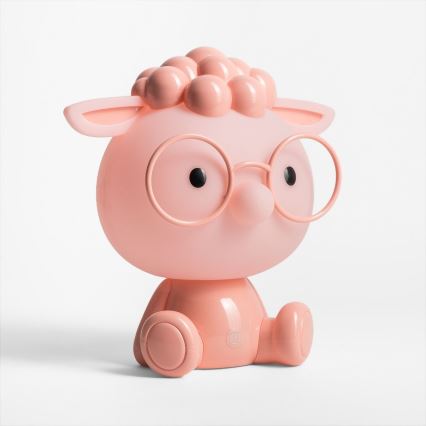 Zuma Line - LED Dimmable children's touch table lamp LED/3W/230V sheep pink