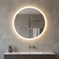 Zuma Line - LED Backlit Bathroom Wall Mirror, 24W/230V, 3000/4000/6000K, Ø 60 cm, IP44