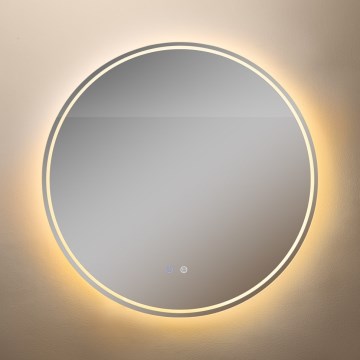 Zuma Line - LED Bathroom heated wall mirror with a backlight LED/24W/230V 3000/4000/6000K d. 80 cm IP44