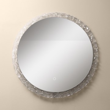 Zuma Line - LED Bathroom wall mirror with a backlight LED/24W/230V 3000/4000/6000K d. 60 cm IP44 shiny chrome