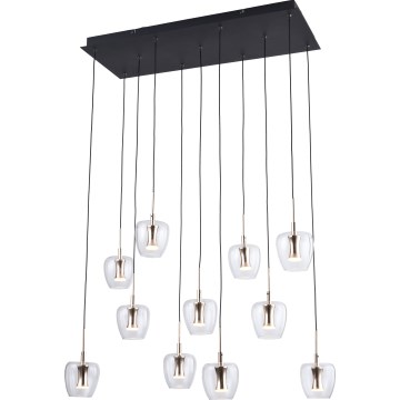 Zuma Line - LED Cable Pendant Light 11xLED/3W/230V, Black
