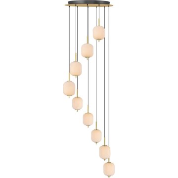 Zuma Line - LED Cable-Suspended Chandelier LED/55W/230V Ø 63 cm Gold