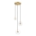 Zuma Line - LED Chandelier on a string 3xLED/5W/230V gold