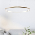 Zuma Line - LED Chandelier on a string LED/28W/230V 3000/4000/6000K d. 60 cm gold