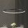 Zuma Line - LED Chandelier on a string LED/40W/230V 3000/4000/6000K d. 90 cm black