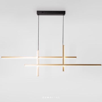 Zuma Line - LED Chandelier on a string LED/42W/230V 3000/4000/6000K gold