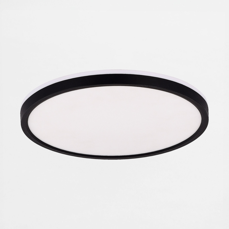Zuma Line - LED Dimmable ceiling light LED/26,5W/230V + LED/6,5W 3000/4000/5500K d. 32 cm black
