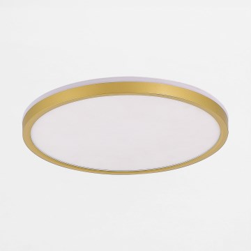 Zuma Line - LED Dimmable ceiling light LED/26,5W/230V + LED/6,5W 3000/4000/5500K d. 32 cm gold