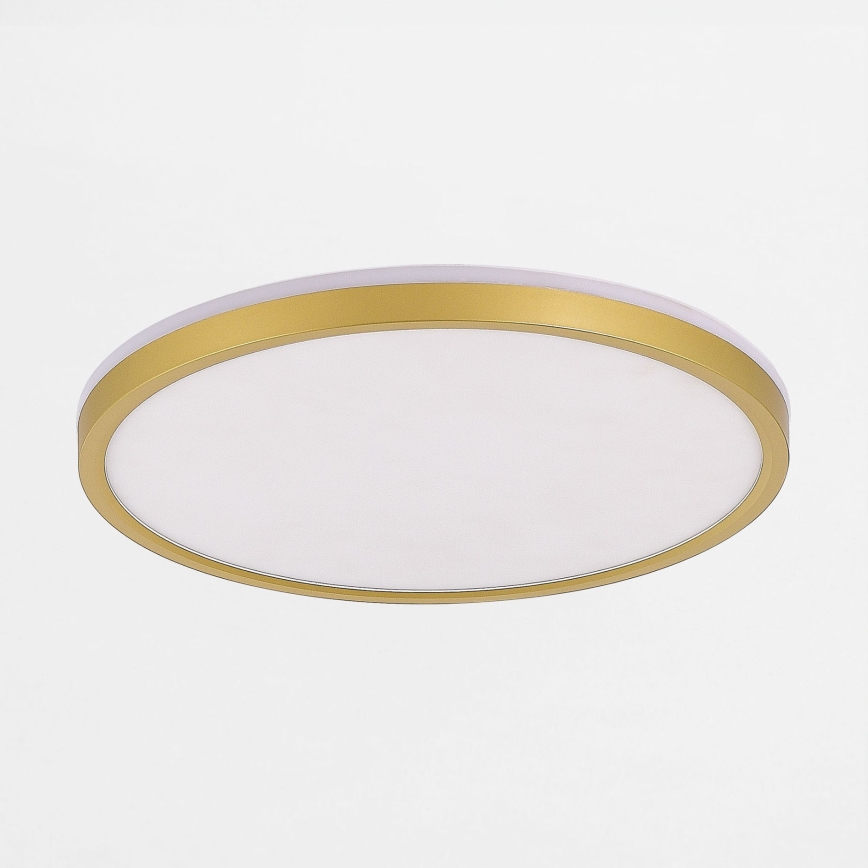 Zuma Line - LED Dimmable ceiling light LED/26,5W/230V + LED/6,5W 3000/4000/5500K d. 32 cm gold