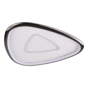Zuma Line - LED Dimmable ceiling light LED/27W/230V 3000K black shiny chrome
