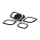 Zuma Line - LED Dimmable ceiling light LED/30W/230V 3000-6000K black + remote control