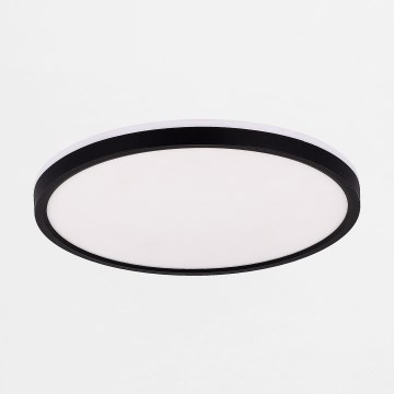 Zuma Line - LED Dimmable ceiling light LED/38W/230V + LED/11W 3000/4000/5500K d. 50 cm black
