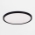 Zuma Line - LED Dimmable ceiling light LED/38W/230V + LED/11W 3000/4000/5500K d. 50 cm black