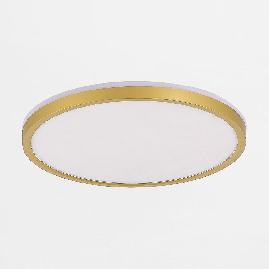 Zuma Line - LED Dimmable ceiling light LED/38W/230V + LED/11W 3000/4000/5500K d. 50 cm gold