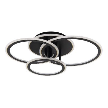 Zuma Line - LED Dimmable ceiling light LED/55W/230V 3000-6000K black + remote control
