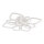 Zuma Line - LED Dimmable ceiling light LED/75W/230V 3000-6000K white + remote control