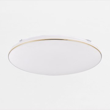 Zuma Line - LED Dimmable ceiling light OMAR LED/48W/230V d. 53 cm gold