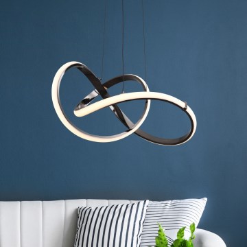 Zuma Line - LED Dimmable chandelier on a string LED/44W/230V black