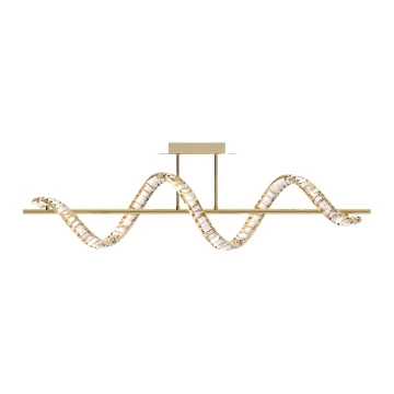 Zuma Line - LED Dimmable crystal chandelier on a pole LED/24,5W/230V 2700-6000K + remote control
