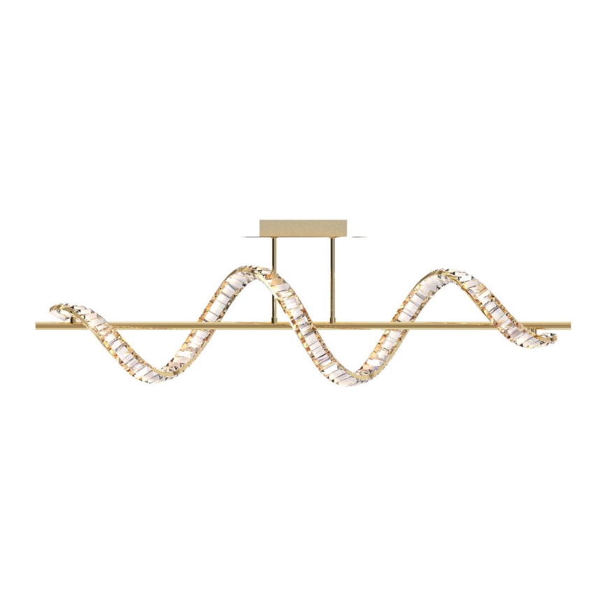 Zuma Line - LED Dimmable crystal chandelier on a pole LED/24,5W/230V 2700-6000K + remote control