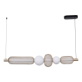 Zuma Line - LED Dimmable Pendant on Cable LED/27W/230V 3000-5700K Gold + Remote Control