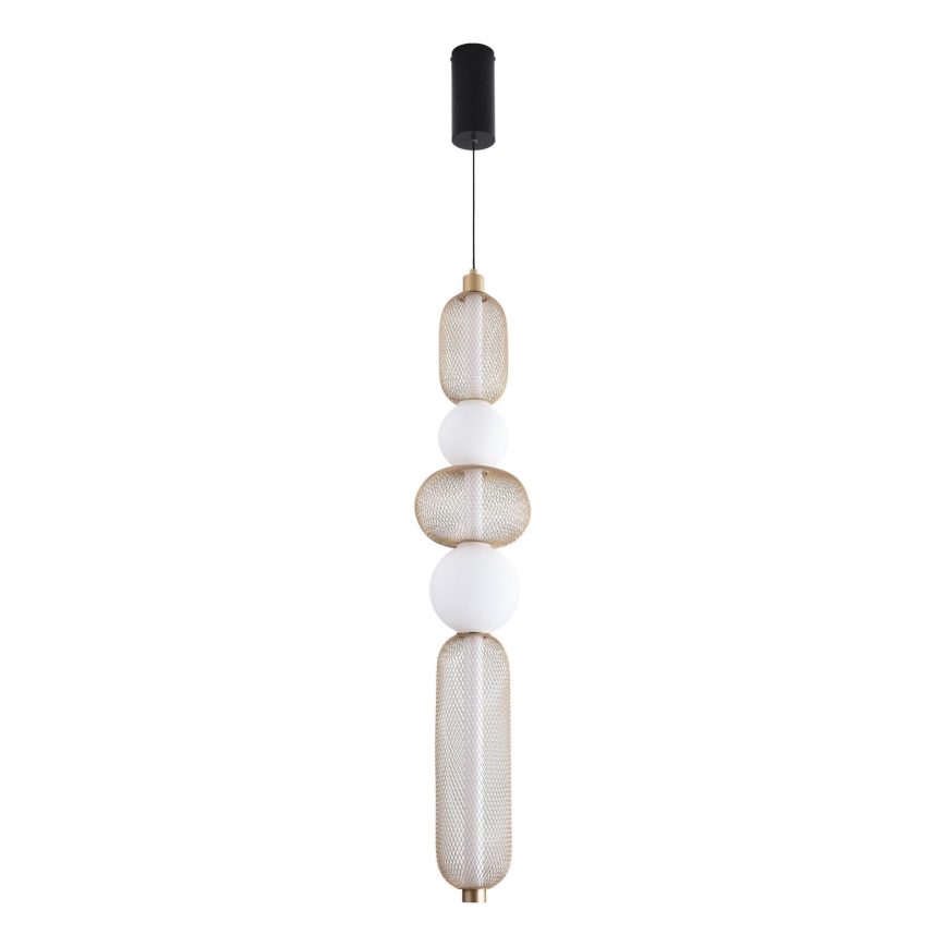 Zuma Line - LED Dimmable pendant on cable LED/27W/230V 3000-5700K gold + remote control