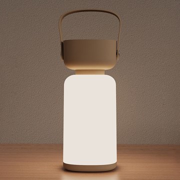 Zuma Line - LED Dimmable rechargeable table lamp LED/3W/1200 mAh 3000/4000/6500K IP44 brown