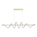 Zuma Line - LED Pendant Light on Cable LED/60W/230V Gold