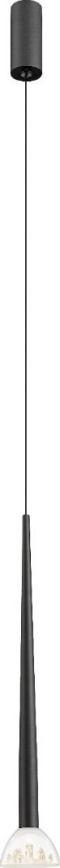 Zuma Line - LED Pendant on Cable LED/5W/230V Black