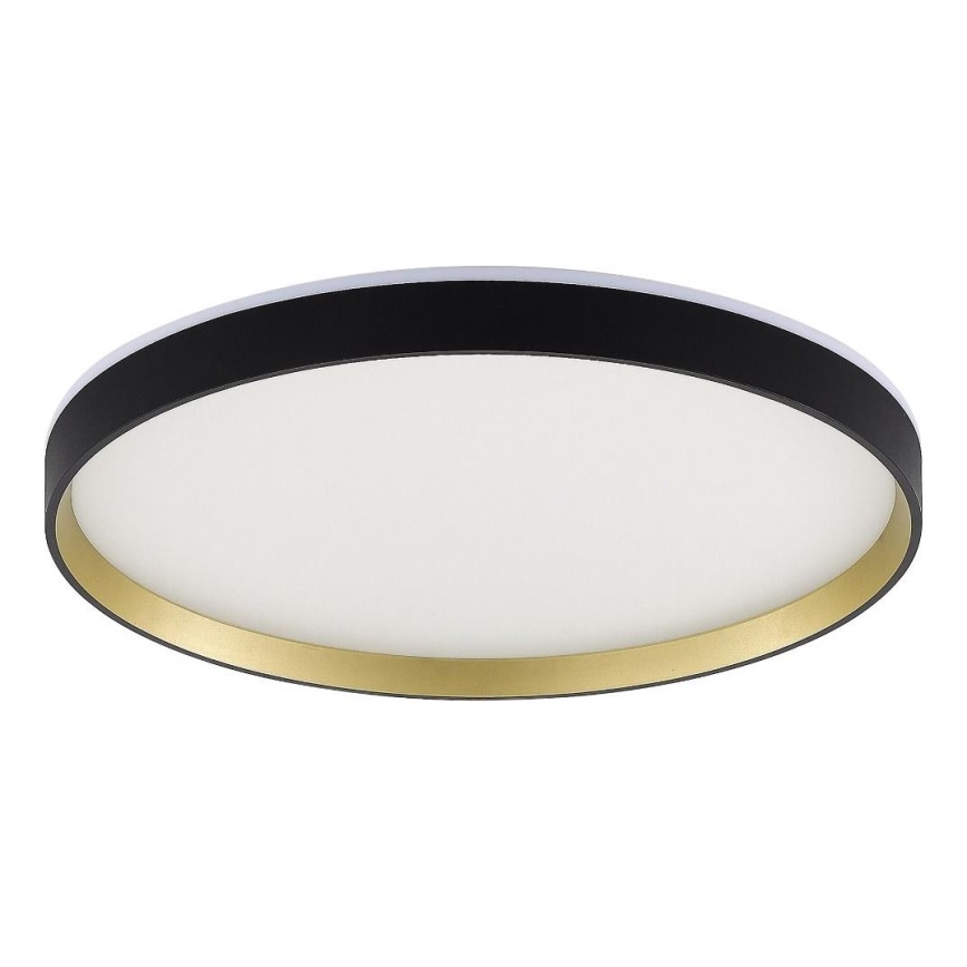 Zuma Line - LED RGBW Dimmable bathroom ceiling light LED/32W/230V + LED/8W 3000-6000K IP44 black/gold + remote control
