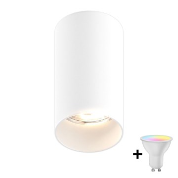 Zuma Line - LED RGBW Dimmable Spotlight 1x GU10/6W/230V White + Remote Control