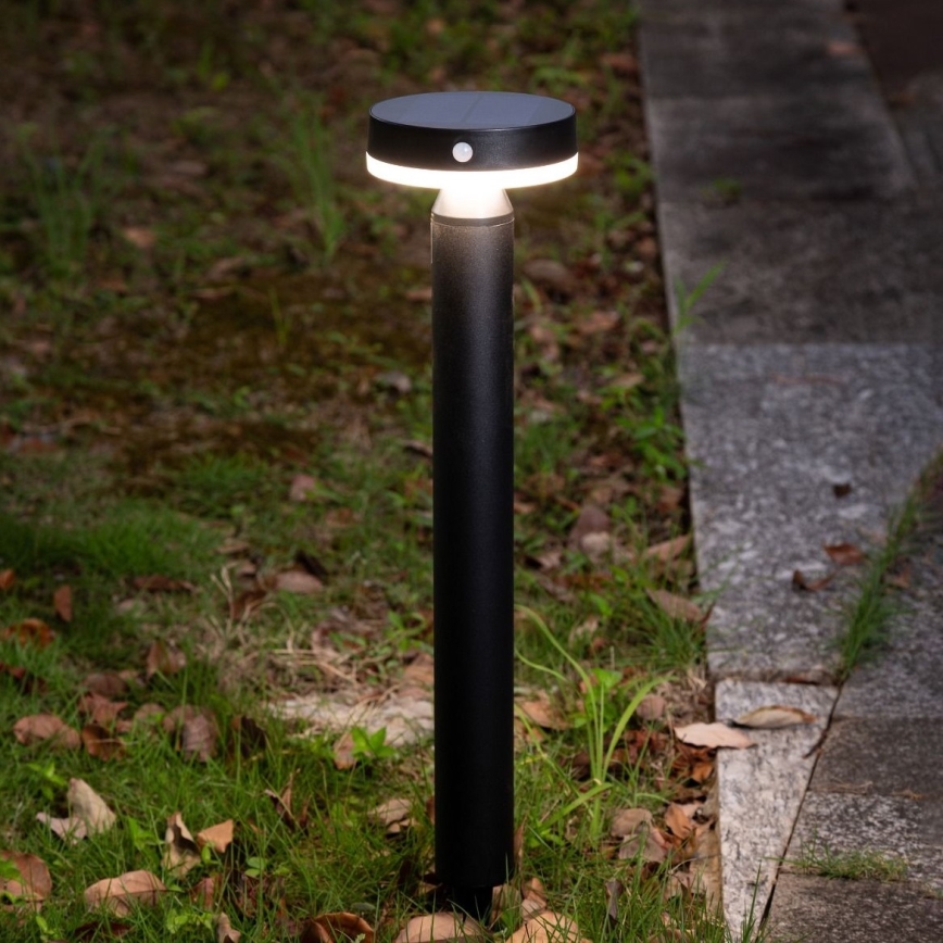 Zuma Line - LED Solar lamp with a motion and dusk sensor LED/4,5W/2000 mAh IP44 black