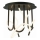Zuma Line - LED Surface-mounted chandelier LED/45W/230V 3000/4000/6000K black